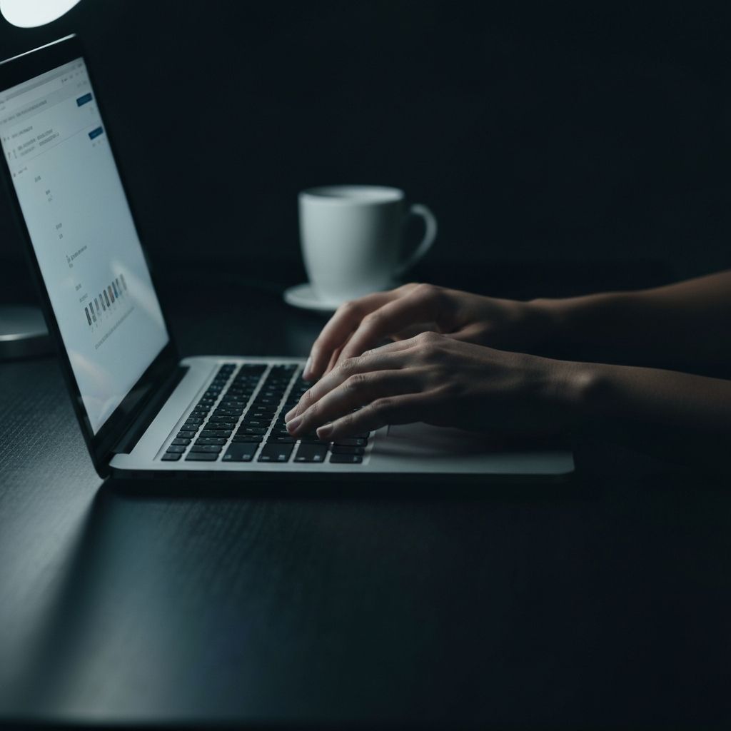 Modern tech workspace representing Titanum Technologies innovative environment